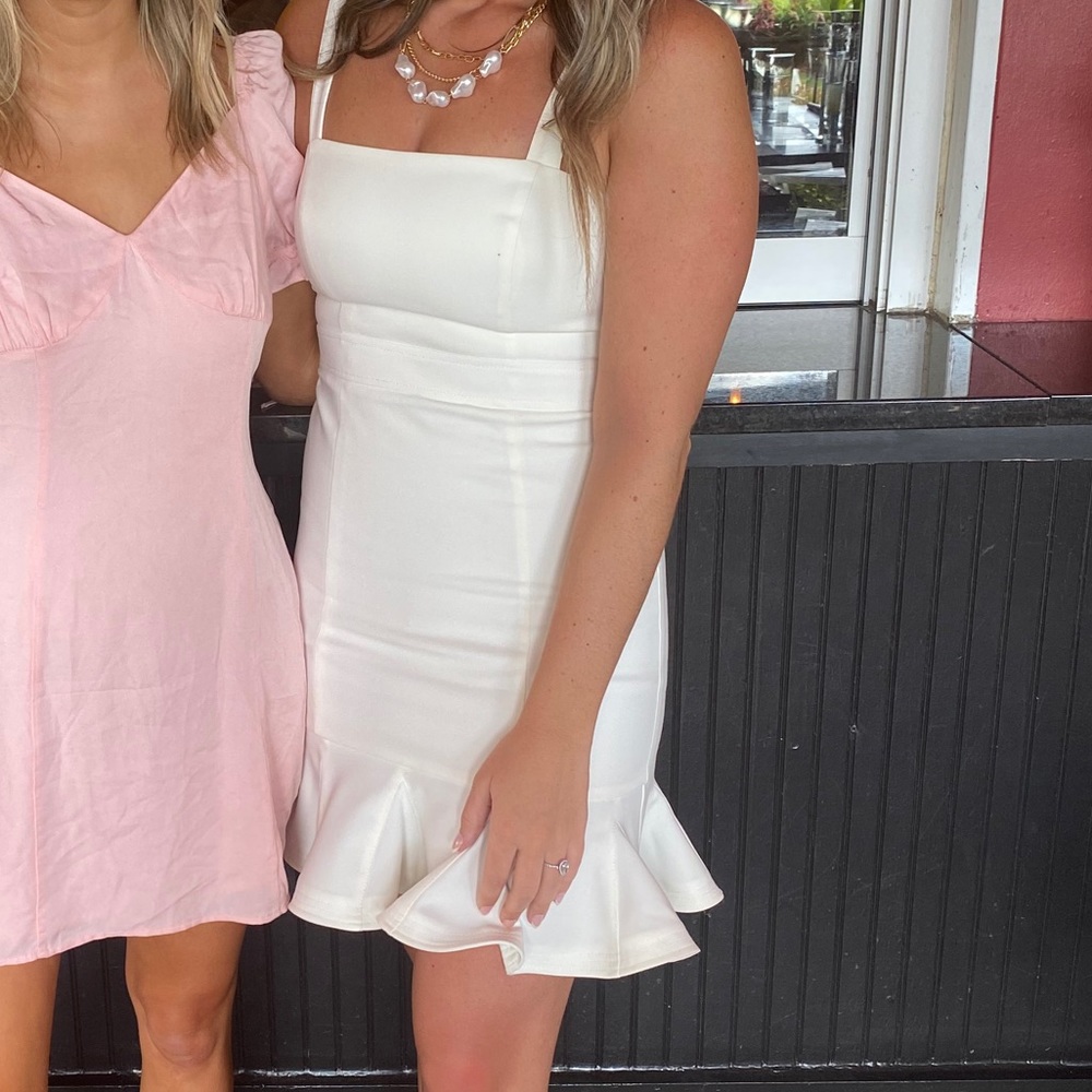 Likely White Mini Dress